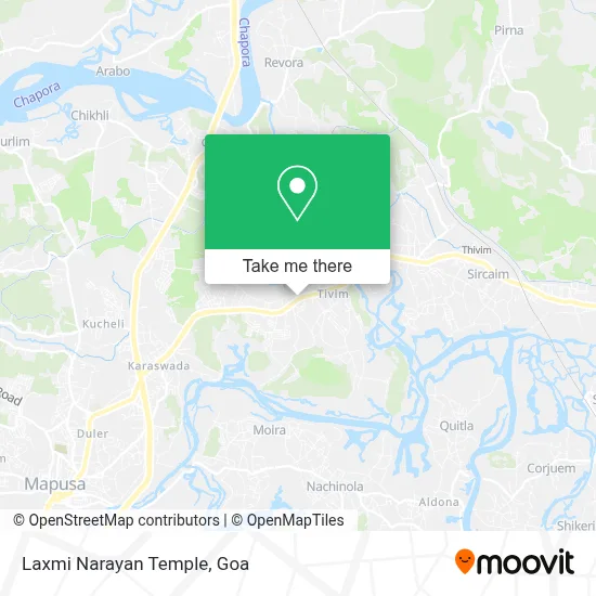 Laxmi Narayan Temple map