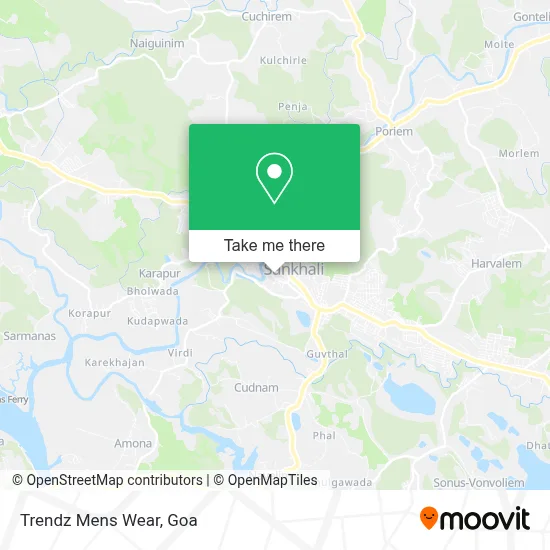 Trendz Mens Wear map