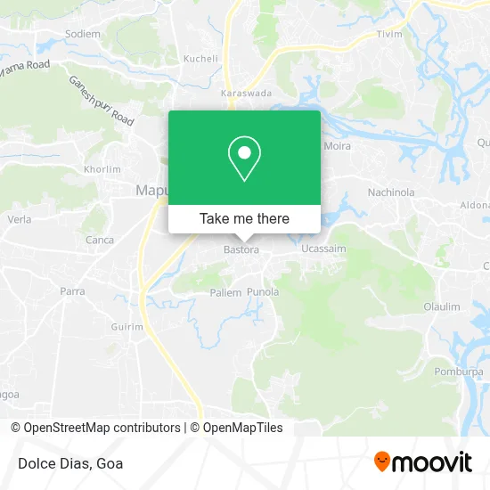 Dolce Dias map