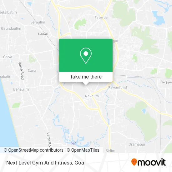 Next Level Gym And Fitness map