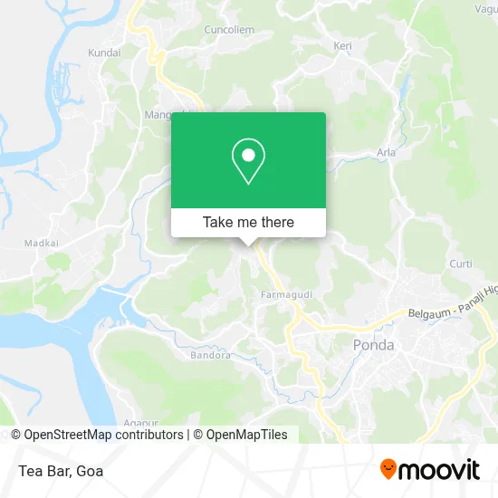 Tea Bar map