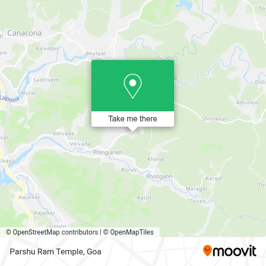 Parshu Ram Temple map