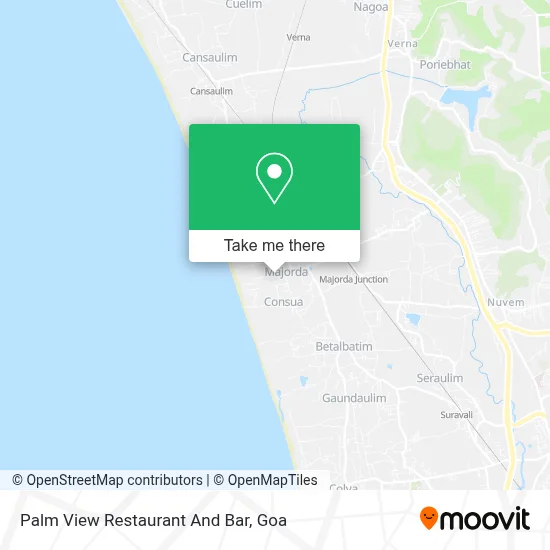 Palm View Restaurant And Bar map