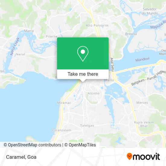 Caramel map