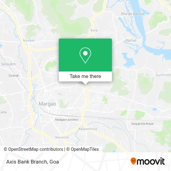 Axis Bank Branch map