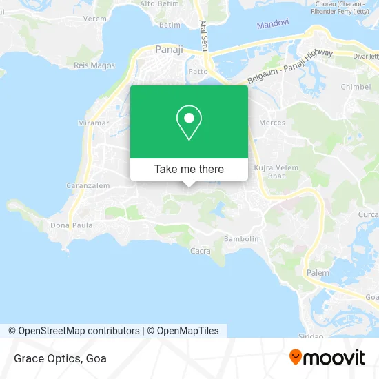 Grace Optics map