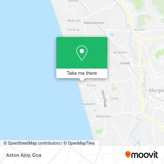 Aston Ajoy map