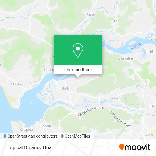 Tropical Dreams map
