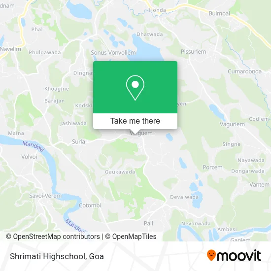 Shrimati Highschool map