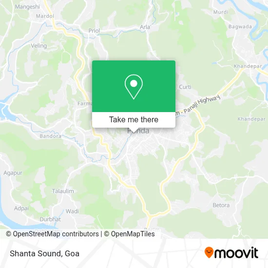 Shanta Sound map