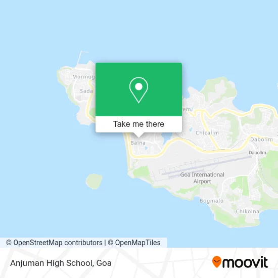 Anjuman High School map