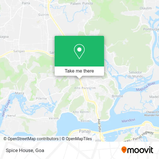 Spice House map