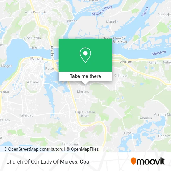 Church Of Our Lady Of Merces map