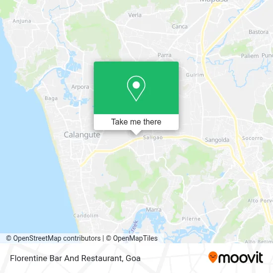 Florentine Bar And Restaurant map