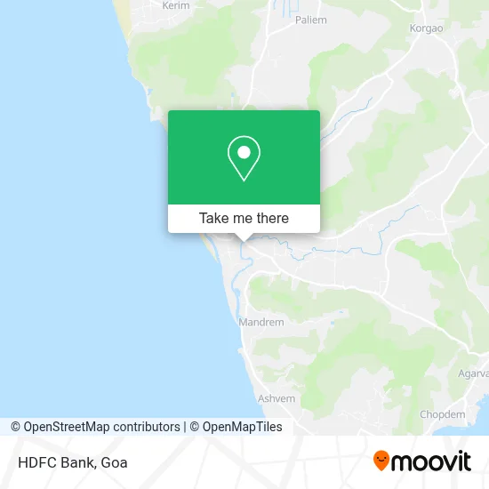 Hdfc Bank map
