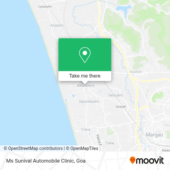 Ms Sunival Automobile  Clinic map