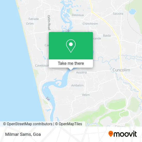 Milmar Sams map
