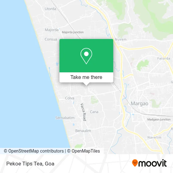 Pekoe Tips Tea map