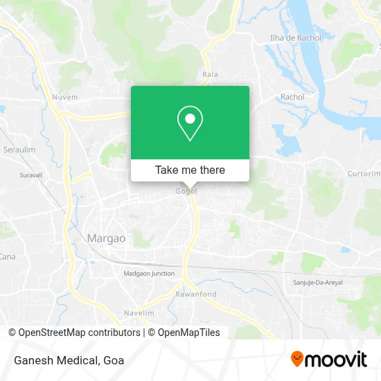 Ganesh Medical map