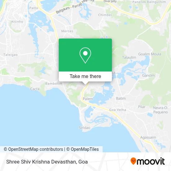 Shree Shiv Krishna Devasthan map