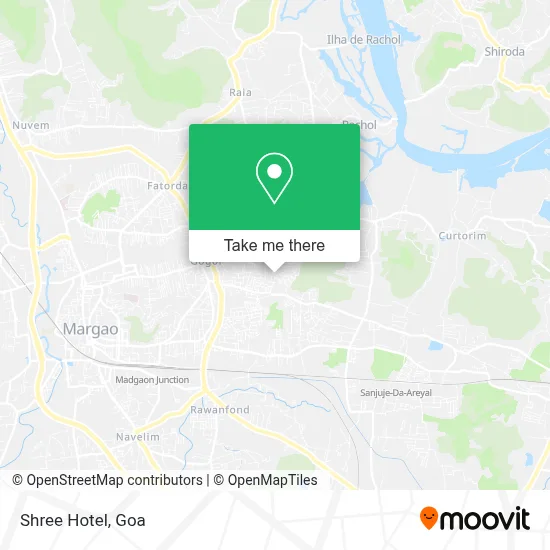 Hotel Shree map