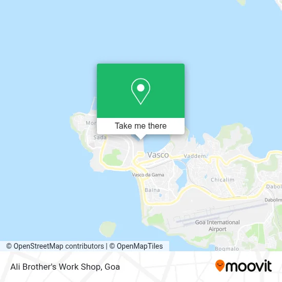 Ali Brother's Work Shop map