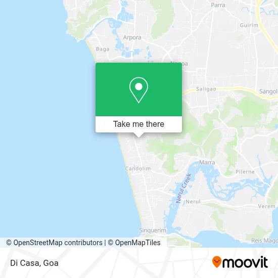 Di Casa map