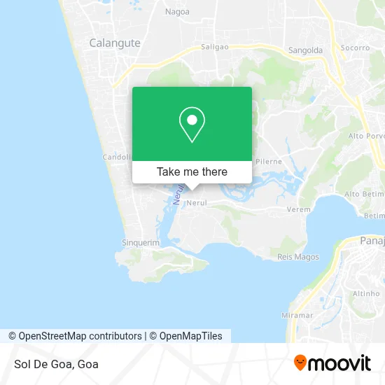 Sol De Goa map