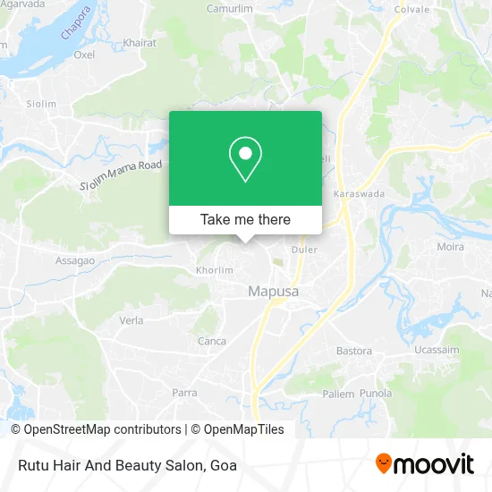 Rutu Hair And Beauty Salon map