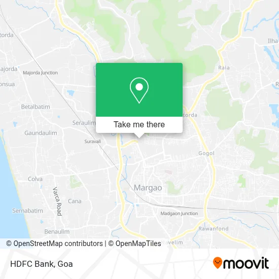 Hdfc Bank map