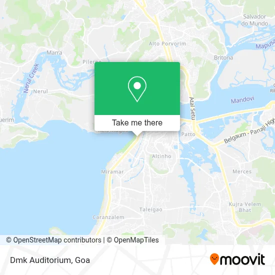 Dmk Auditorium map