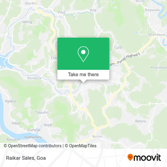 Raikar Sales map