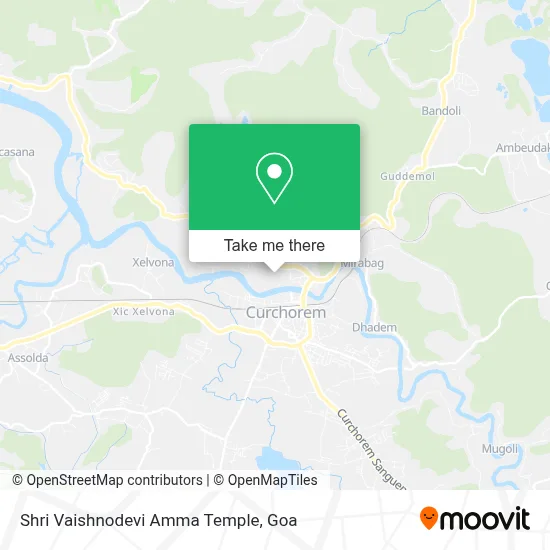 Shri Vaishnodevi Amma Temple map