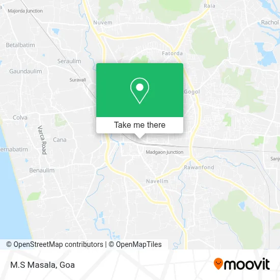M.S Masala map
