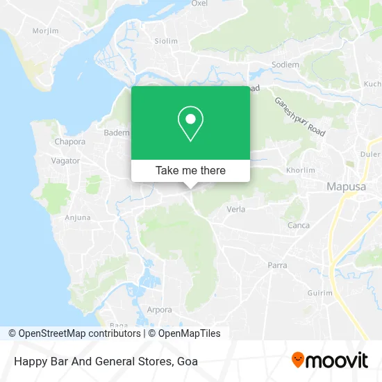 Happy Bar And General Stores map