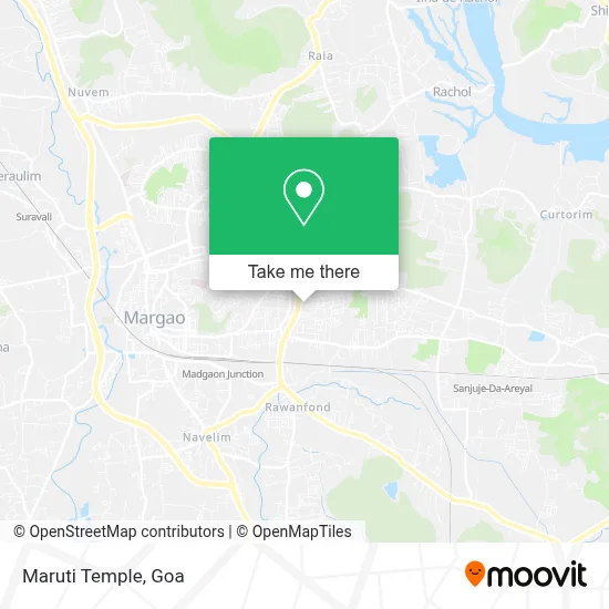 Maruti Temple map