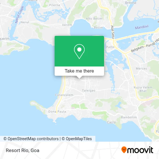 Resort Rio map