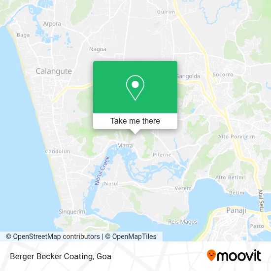 Berger Becker Coating map