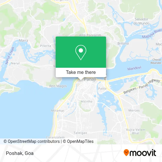 Poshak map