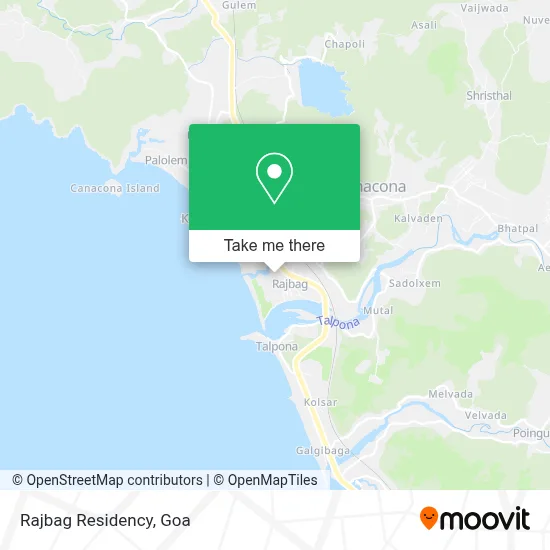 Rajbag Residency map