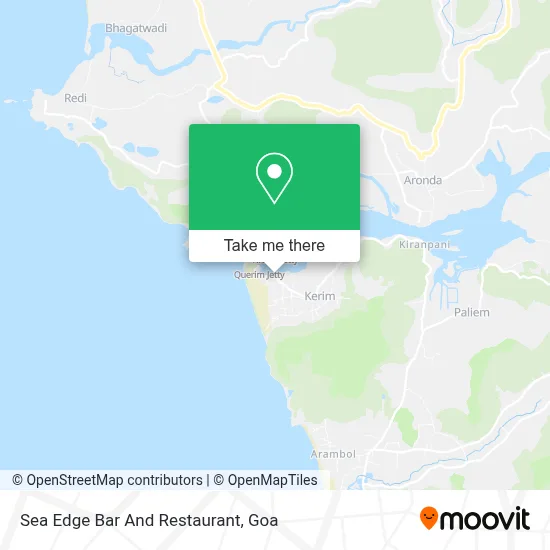 Sea Edge Bar And Restaurant map