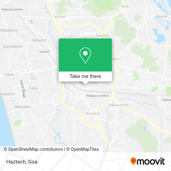 Haztech map