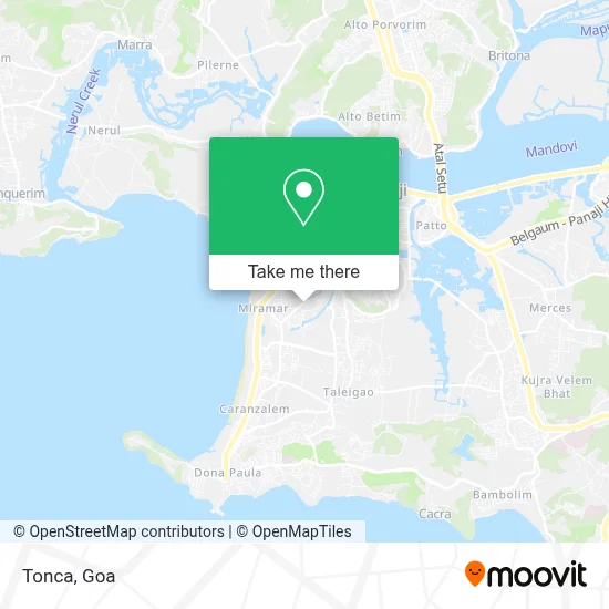 Tonca map