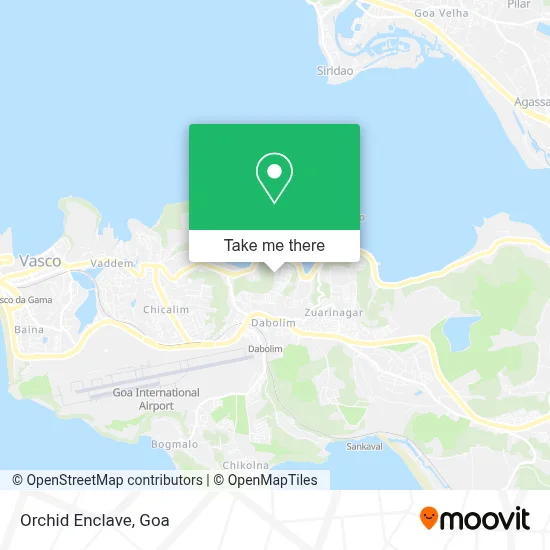 Orchid Enclave map