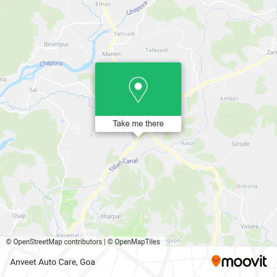 Anveet Auto Care map