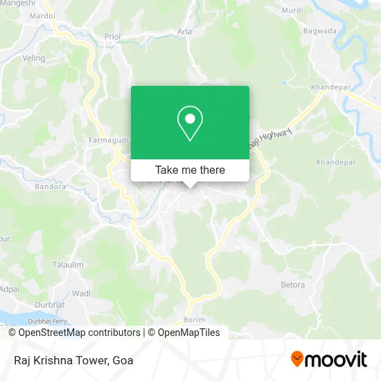 Raj Krishna Tower map