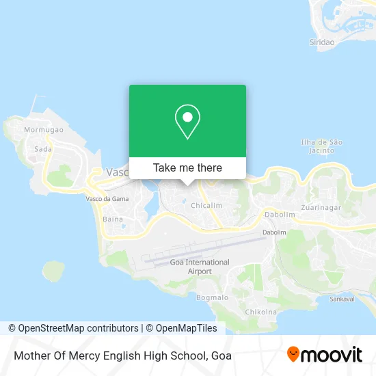 Mother Of Mercy English High School map