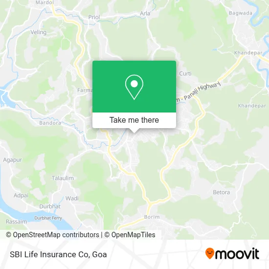 Sbi Life Insurance Co map