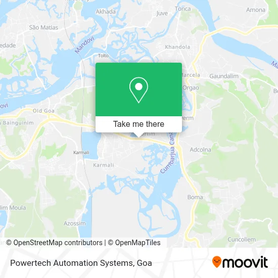 Powertech Automation Systems map