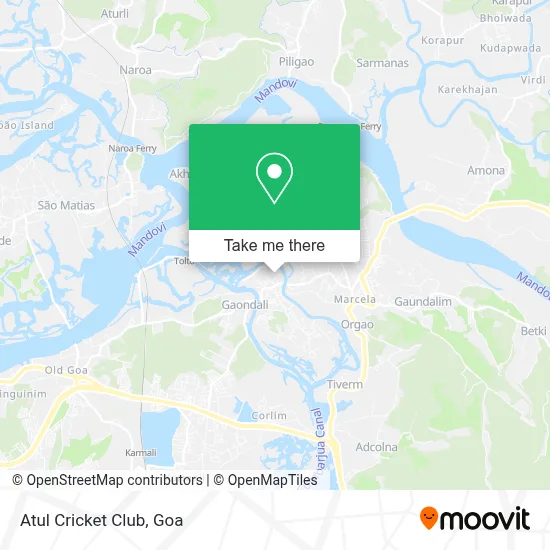 Atul Cricket Club map